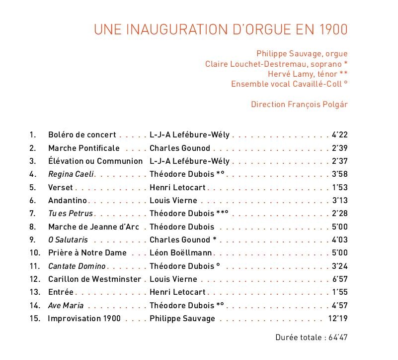 CD inauguration